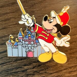 Disney Mickey Mouse Band Leader Pin in Red, Yellow, Black, Pink, Blue, Gold